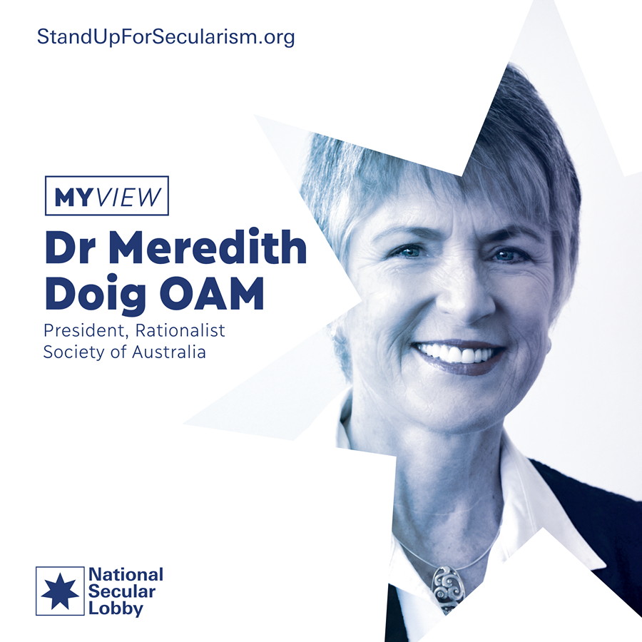 My View - Dr Meredith Doig OAM