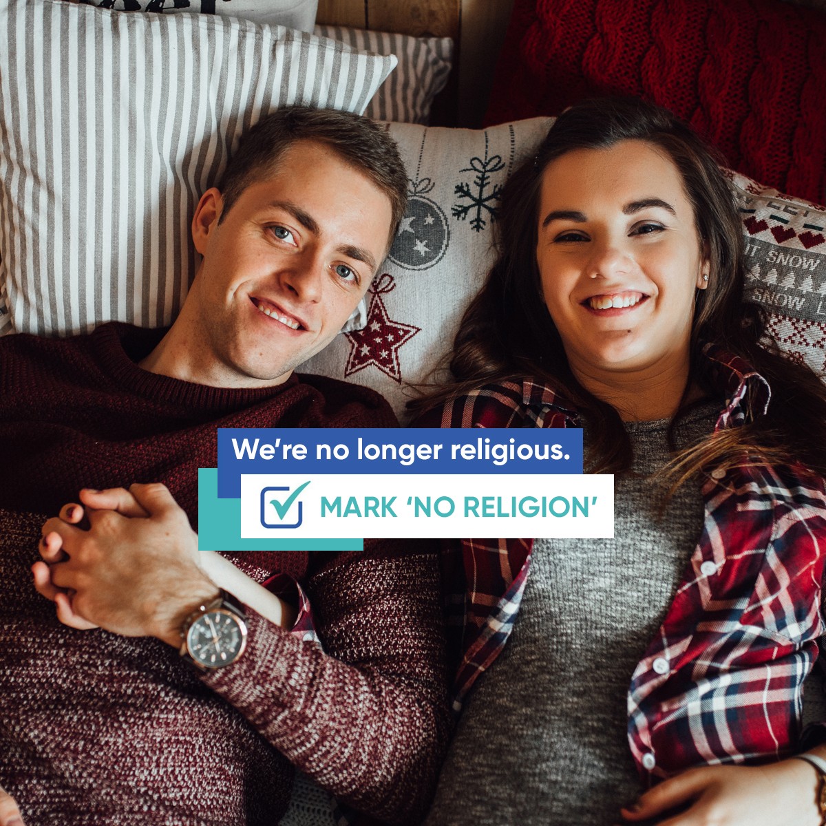 Census21 - Not Religious? Mark 'No Religion'.